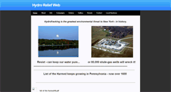 Desktop Screenshot of hydrorelief.org
